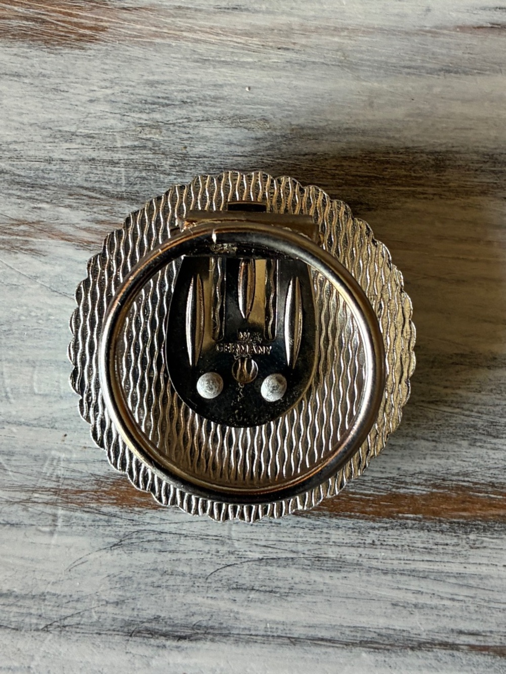 Vintage Rose Brooch Scarf Clip - Picture 5 of 7